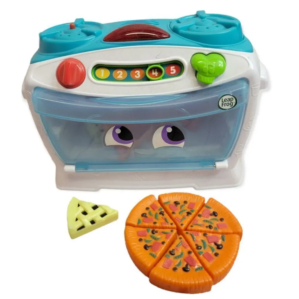 Leapfrog Toaster with pizza
